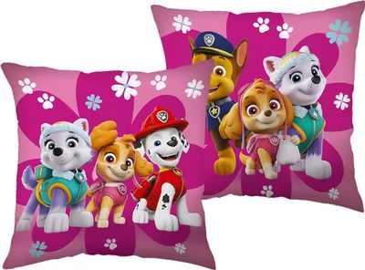 Zdjęcie produktu dla Poduszka dziecięca Psi Patrol Kwiaty