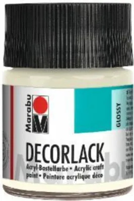 Produktbild von Marabu Acryllack "Decorlack" farblos 50 ml im Glas
