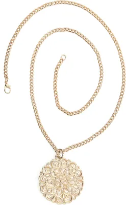 Produktbild von Lange Kette Delia mit rundem Anhänger von collezione alessandro