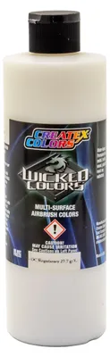 Createx Wicked W032 Super Flat White 480ml Airbrush Farbe