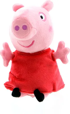 Produktbild von Peppa Wutz Plüschfigur mit Sound (15cm) Kuscheltier Stofftier Plüschtier Peppa