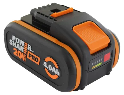Image de Batterie Pack(li-ion,4ah,20v) Pour Robots Tondeuses Worx, Pour Modèles: Wg737e, We142e, Wr208e, Wr216e. Origine: 50049408, Wa301