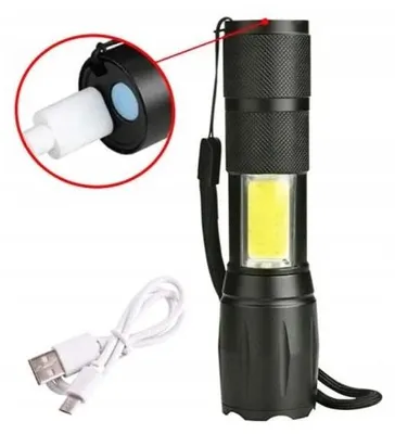 Obrázek produktu pro Pronett XA047 Svítilna LED CREE ZOOM XPE + COB