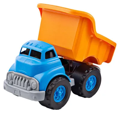 Produktbild von GREEN TOYS Kipplaster Dumper orange/blau für Wasser- und Sandspiele