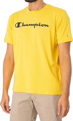 Produktbild von Champion Komfort-Grafik-T-Shirt, Gelb L