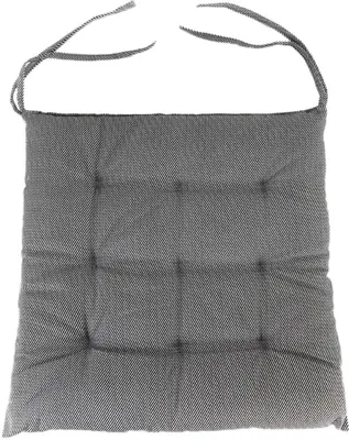 Produktbild von Stuhlpolster gestreift 40 x 40 cm Stuhlkissen mit 9 Punktesteppung