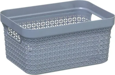 Produktbild von Plastikkorb 17l "skandinavisch" grau - 5 five simply smart