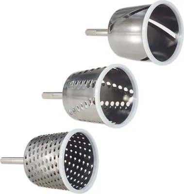Produktbild von GSD 20209 Trommeln Set "Universal" für die Universal-Gemüsereibe