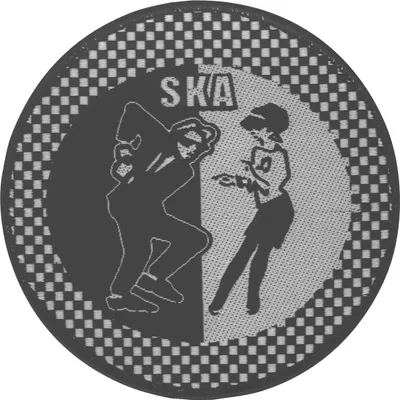 Produktbild von Ska Dancing - Aufnäher