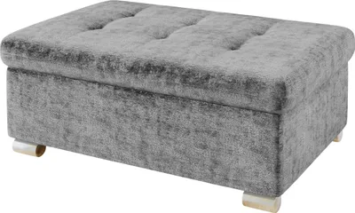 Produktbild von MIRJAN24 Polsterhocker Niko Groß, Stilvoll Sitzhocker vom Hersteller, Moderne Hocker (Farbe: Miu 2058)