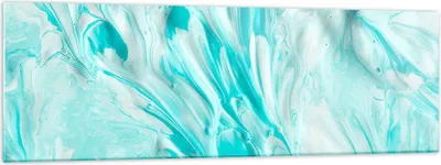 Produktbild von Bilder auf glas - Blume Abstraktion - 160x50cm - Glasbilder - Wandbilder - Kunstdruck - zum Aufhängen bereit - Wanddekoration aus Glas - Glas Bilder - Wandbild auf Glas - Einteilig - GAB160x50-3827
