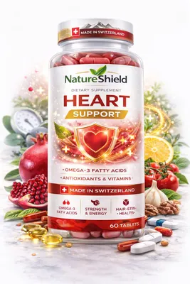 Obrázok produktu pre Nature Shield – Podpora srdca – 60 tabliet