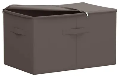 Produktbild von Set aus 6 Aufbewahrungsboxen in Grau, 60 x 43 x 35 cm