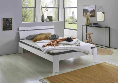 Produktbild von Futonbett Lian, LF 140 x 200 cm, inkl. Kopfteil Lian und Rolllattenrost