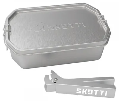 Obrázok produktu pre Grilovací hrniec SKOTTI BOKS 2,5 l z nerezovej ocele