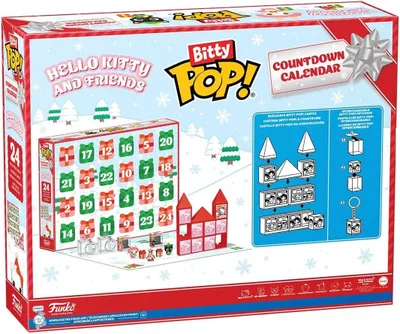 Immagine prodotto di Calendario dell'Avvento Funko Bitty POP! di Hello Kitty, con mini-personcini da collezione