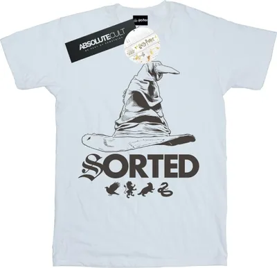 Produktbild von Harry Potter - "Sorting Hat" T-Shirt für Herren BI30457 (5XL) (Weiß)