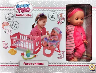 Zdjęcie produktu dla Zestaw niemowlęcy BABY TEO z łóżeczką