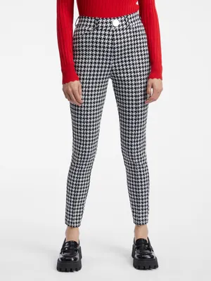 Produktbild von Orsay Weiß-Schwarze gemusterte Damenhose 350196660000__36