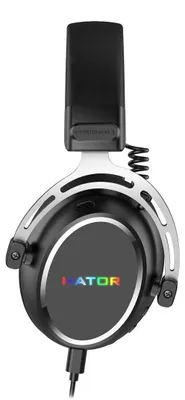 Zdjęcie produktu dla HATOR Hypergang 3 USB, Przewodowy i Bezprzewodowy, Gaming, 10 - 44000 Hz, 330 g, Zestaw słuchawkowy, Czarny