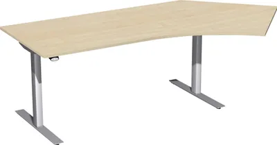 Produktbild von Geramöbel Hubtisch 135G Flex Ahorn rechts 2166x800/1130, 650-1250