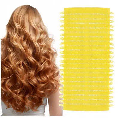 Produktbild von xhair Klettwickler 32mm Gelocktes Haar Volumen 12 Stück