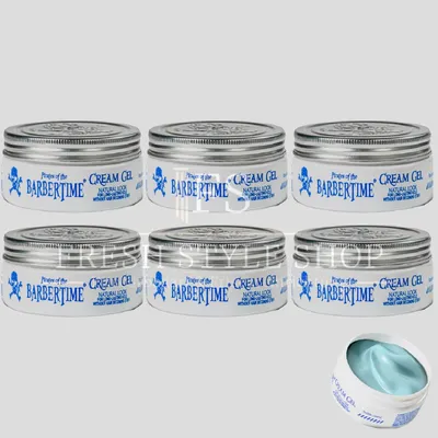 Produktbild von 6x BARBERTIME Cream Gel Haarstyling-Creme Gel 150ml
