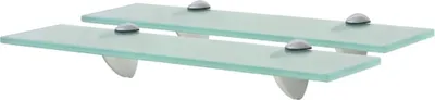 Produktbild von Schweberegale 2 Stk. Glas 40x20 cm 8 mm
