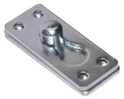 Produktbild von Möbelverbinder Steckverbinder Bett Metall verbinder 9-03 verzinkt  26x63mm