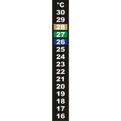Produktbild von Browin Flüssigkristallthermometer 16-30°C