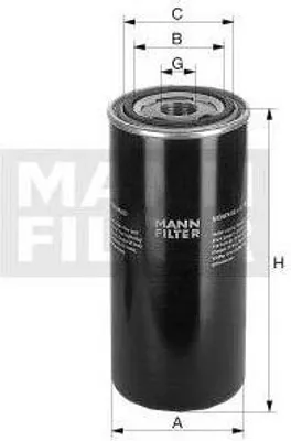 Produktbild von NFZ-MANN Ölfilter Patrone für WD920
