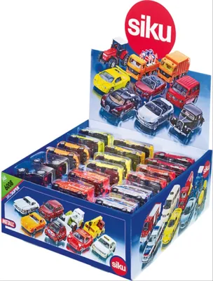 Produktbild von Fahrzeuge sort.Gr.08 SIKU 6008 50St i.Displ.Karton
