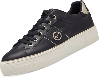 Zdjęcie produktu dla Tamaris damskie skórzane buty sportowe czarny
