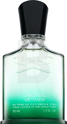 A bottle of Creed Original Vetiver Eau de Parfum.