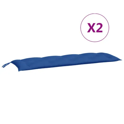 Immagine prodotto di Cuscini per Panca 2 pz Blu 150x50x7 cm in Tessuto Oxford