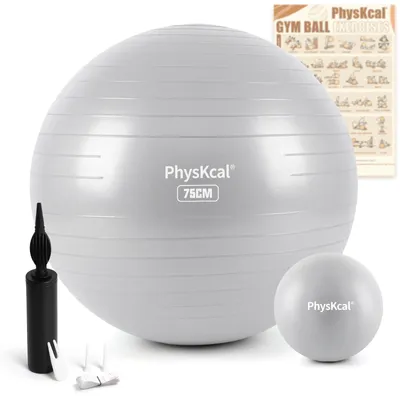 Productafbeelding van Gymnastiekbalset 55/65/75/85 cm, ergonomische zitbal voor kantoor