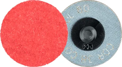 Produktbild von PFERD TOOLS COMBIDISC Keramikkorn Schleifblatt CDR Ø 38 mm CO-COOL80 für Stahl und Edelstahl