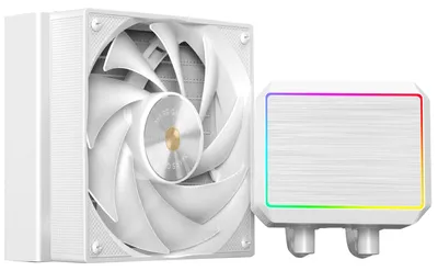 Produktbild von Mars Gaming ML-PROII120W, All-in-One-Flüssigkeitskühler, 12 cm, Weiß