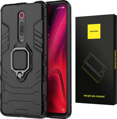 Immagine prodotto di SPACECASE Custodia protettiva X-ring per Mi 9T/9T Pro Nero
