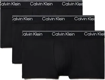 Produktbild von Calvin Klein Low Rise Trunk 3PK Black L
