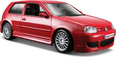 Produktbild von Maisto  Modellauto VW Golf 4 R32 Farbe Rot, Maßstab 1:24