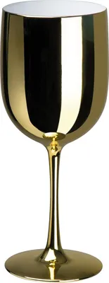 Produktbild von Hochglänzender Trinkkelch / aus Kunststoff / 460 ml / Farbe: gold