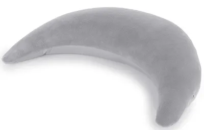 Produktbild von Theraline Stillkissen der Plüschmond Grau