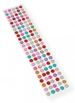 Imagen del producto de Cristales adhesivos de colores, 10 mm - Polsirhurt