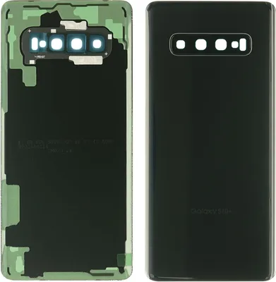 Produktbild von Gehäuse Rückseite für Samsung Galaxy S10+ (SM-G975F), Schwarz