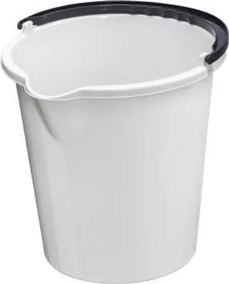 Produktbild von plast team Putzeimer "VANCOUVER" rund 10 Liter weiß