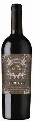 Obrázek produktu pro Alto Bello Primitivo červené víno rubínově červené suché z Itálie IGT 750ml