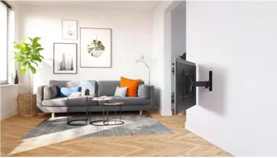 Produktbild von Vogel's COMFORT TVM 3625 Wandhalterung für TV - Schwarz - 1 Unterstützte(r) Display(s)Bildschirmgröße: 101,6 cm bis 195,6 cm (77 Zoll) - max. 35 kg Traglast - 100 x 100, 100 x 200, 200 x 200, 200 x 100, 200 x 300, 300 x 200, 300 x 300, 400 x 200, 400 x 300, 400 x 400, 500 x 200, ... - VESA-Wandhalterungsnorm - Stahl