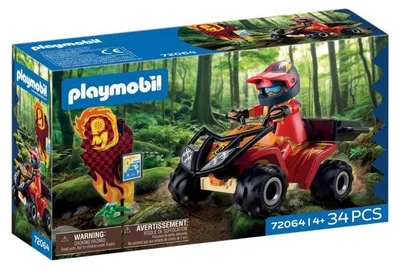 Immagine prodotto di Quad PLAYMOBIL, Quad fuoristrada, 72064, Giocattoli d'avventura