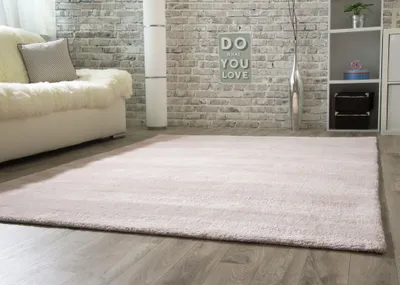 Produktbild von Designer Teppich Modern Nicki in Mauve,  , Größe: 60x120 cm